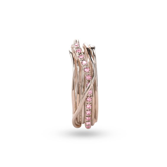 Anello Rubinia Donna Luce in Oro rosa Zaffiro AN126RZR - AN126RZR